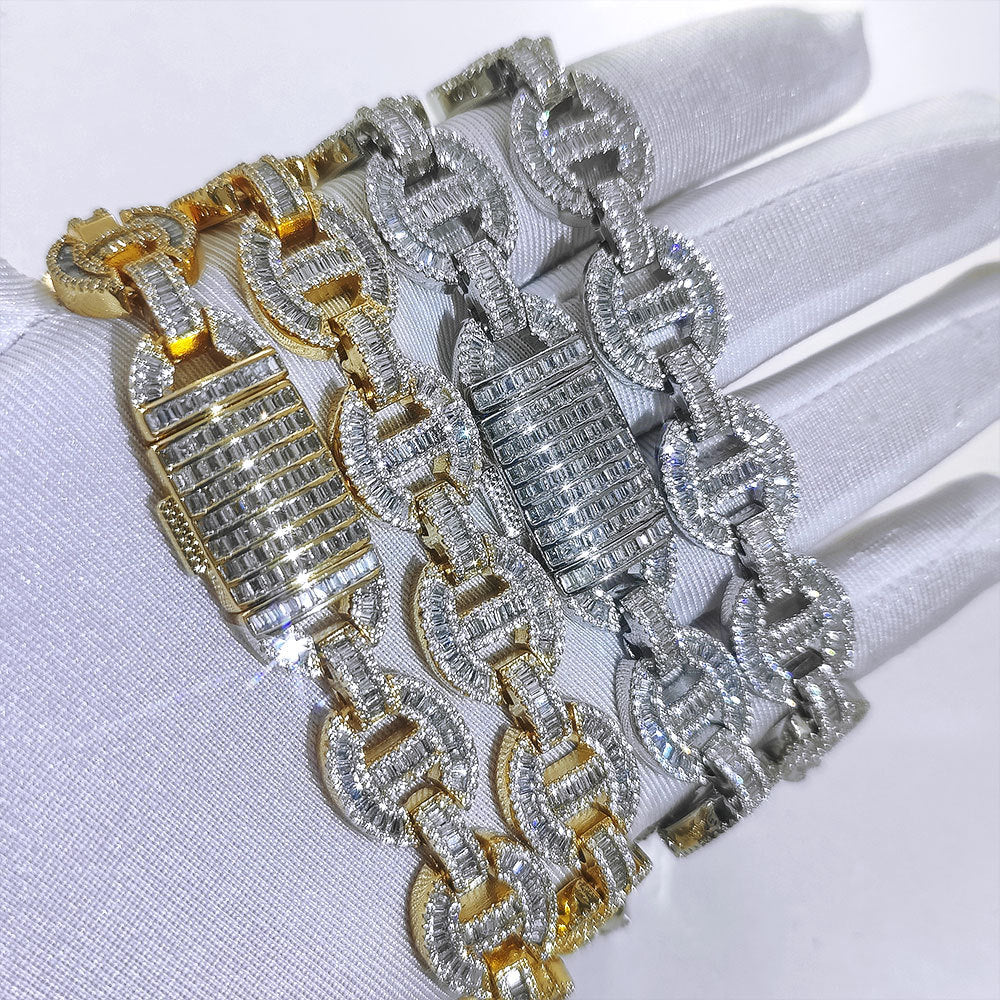 16mm Pig Nose Necklace and Bracelet