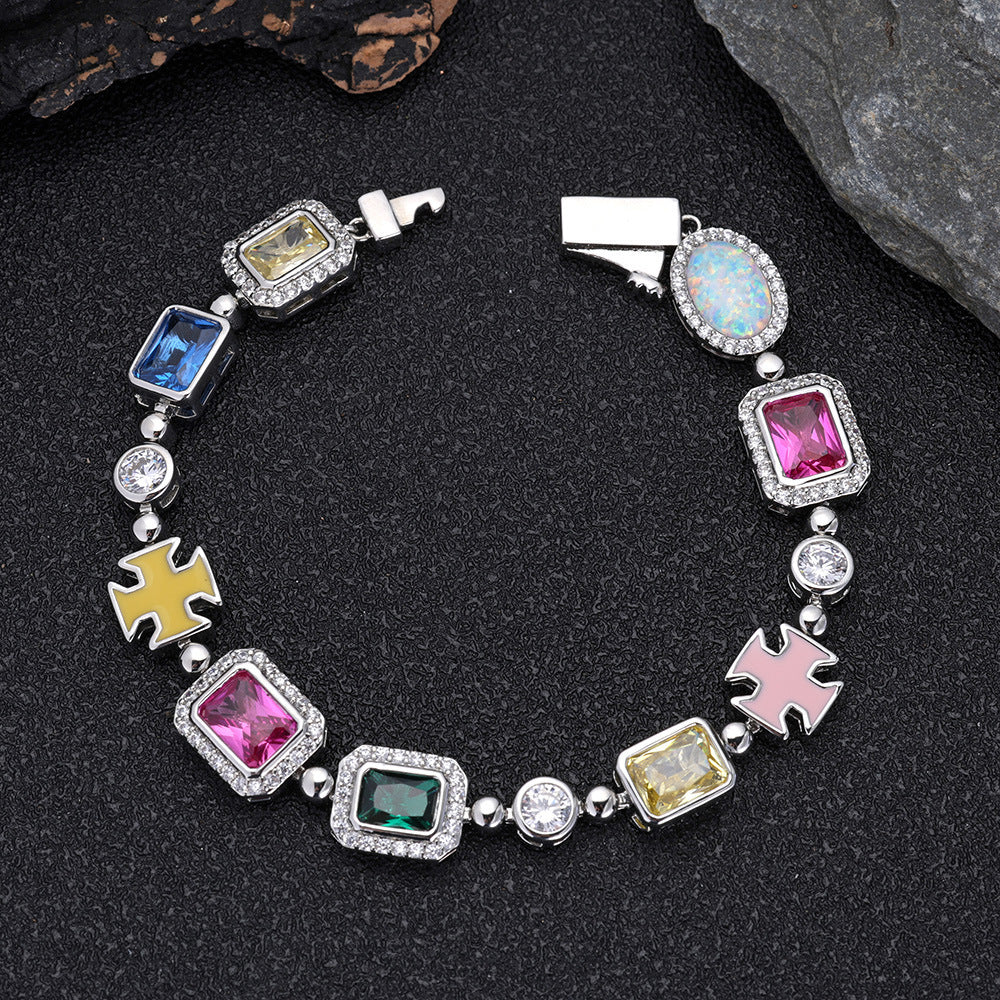 Unique Gemstone Bracelet
