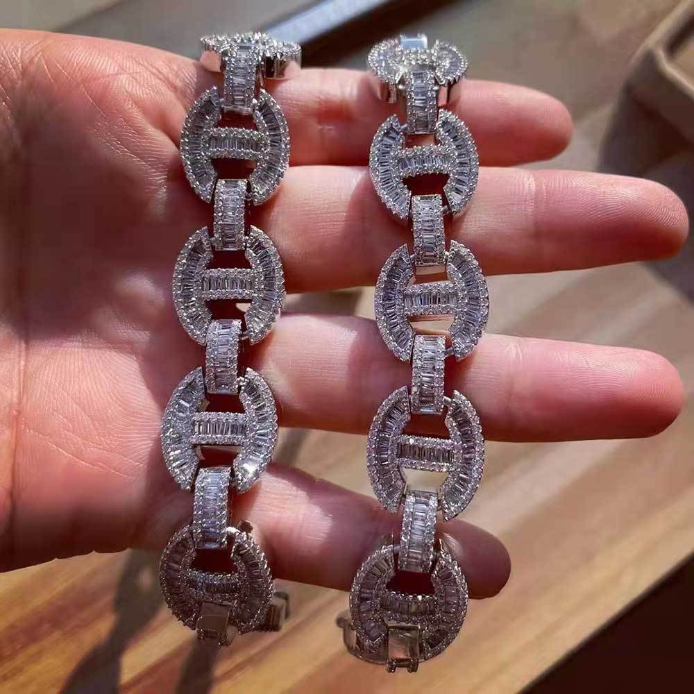 16mm Pig Nose Necklace and Bracelet