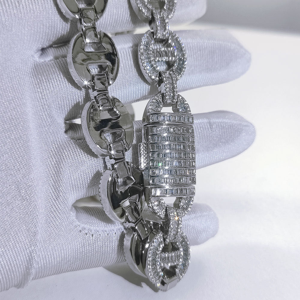 16mm Pig Nose Necklace and Bracelet