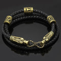 Dragon Head Cowhide Bracelet