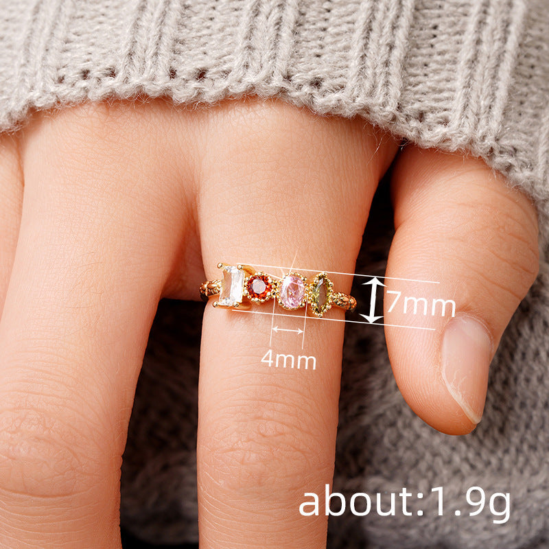 Aeris Gemstone Ring