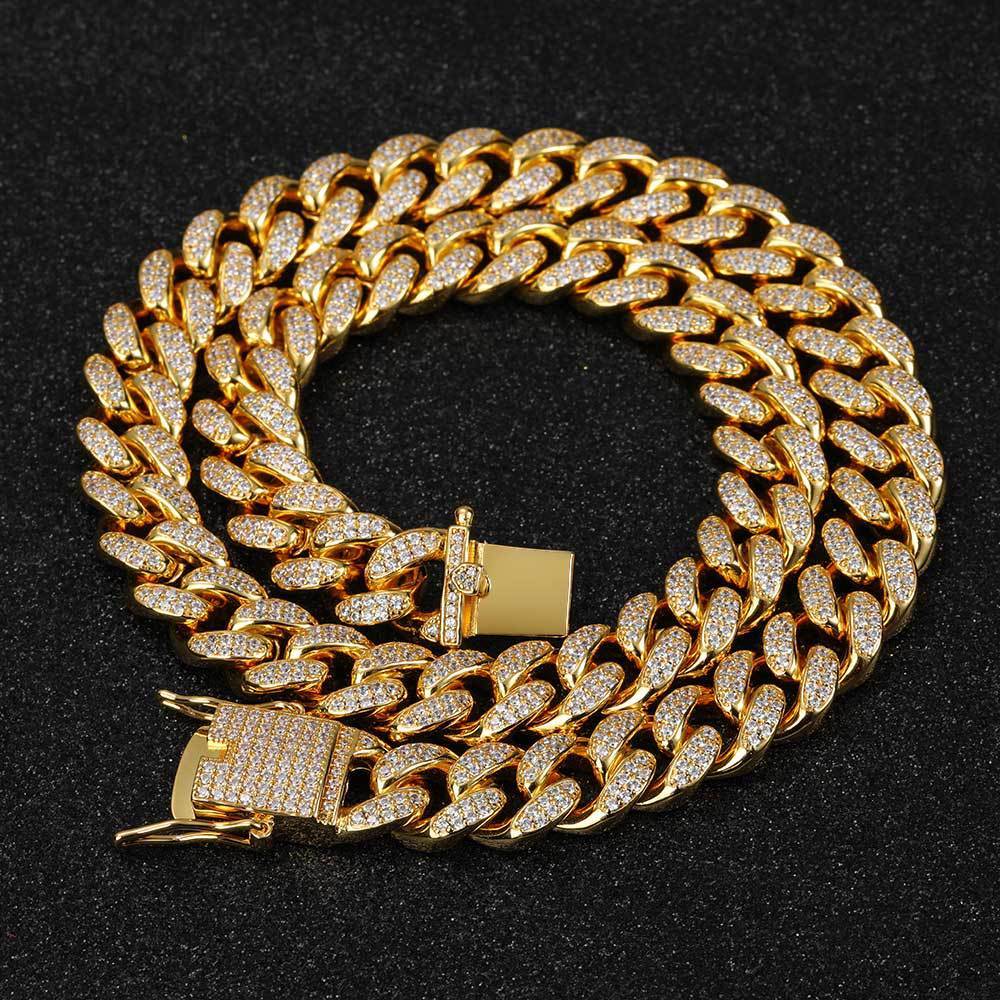 12mm Full Cuban Chain