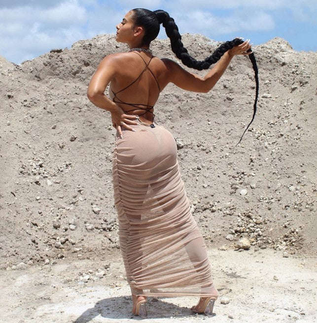 I’m Ready to Go Out Mesh Dress