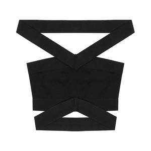 Chic Camisole Top Women's Suit High Waist Slim